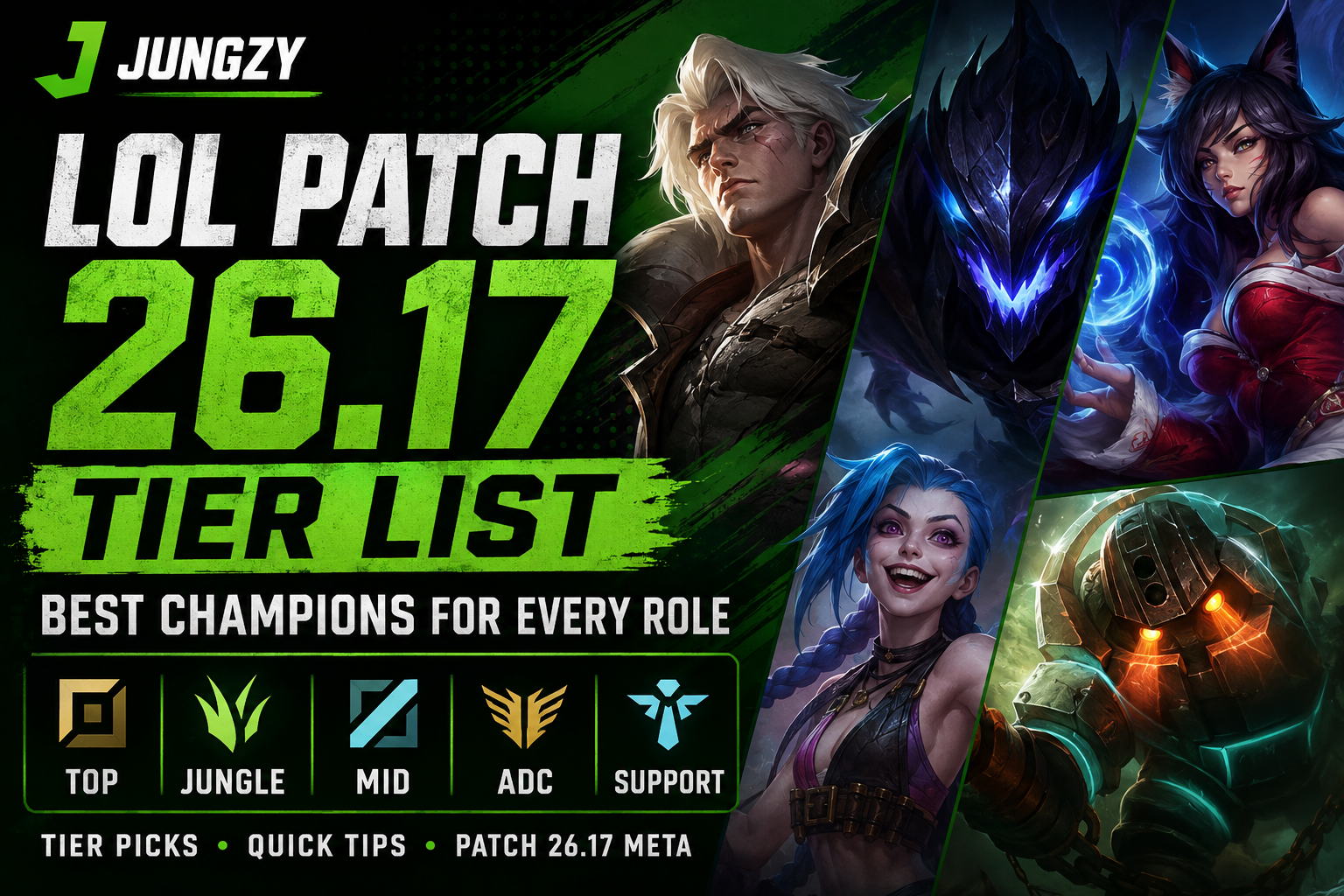 LoL Patch 26.17 Tier List: Best Champions for Every Role